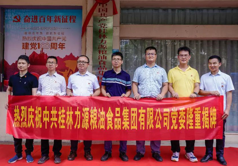 中共桂林力源粮油食品集团有限公司党支部升格为党委